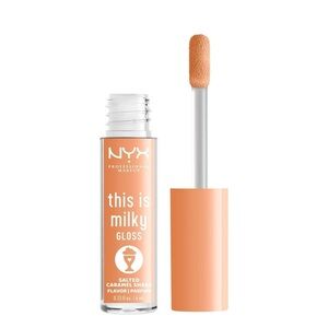 NYX This is Milky Gloss Salted Caramel Shake Hydrating Shine Lip Gloss